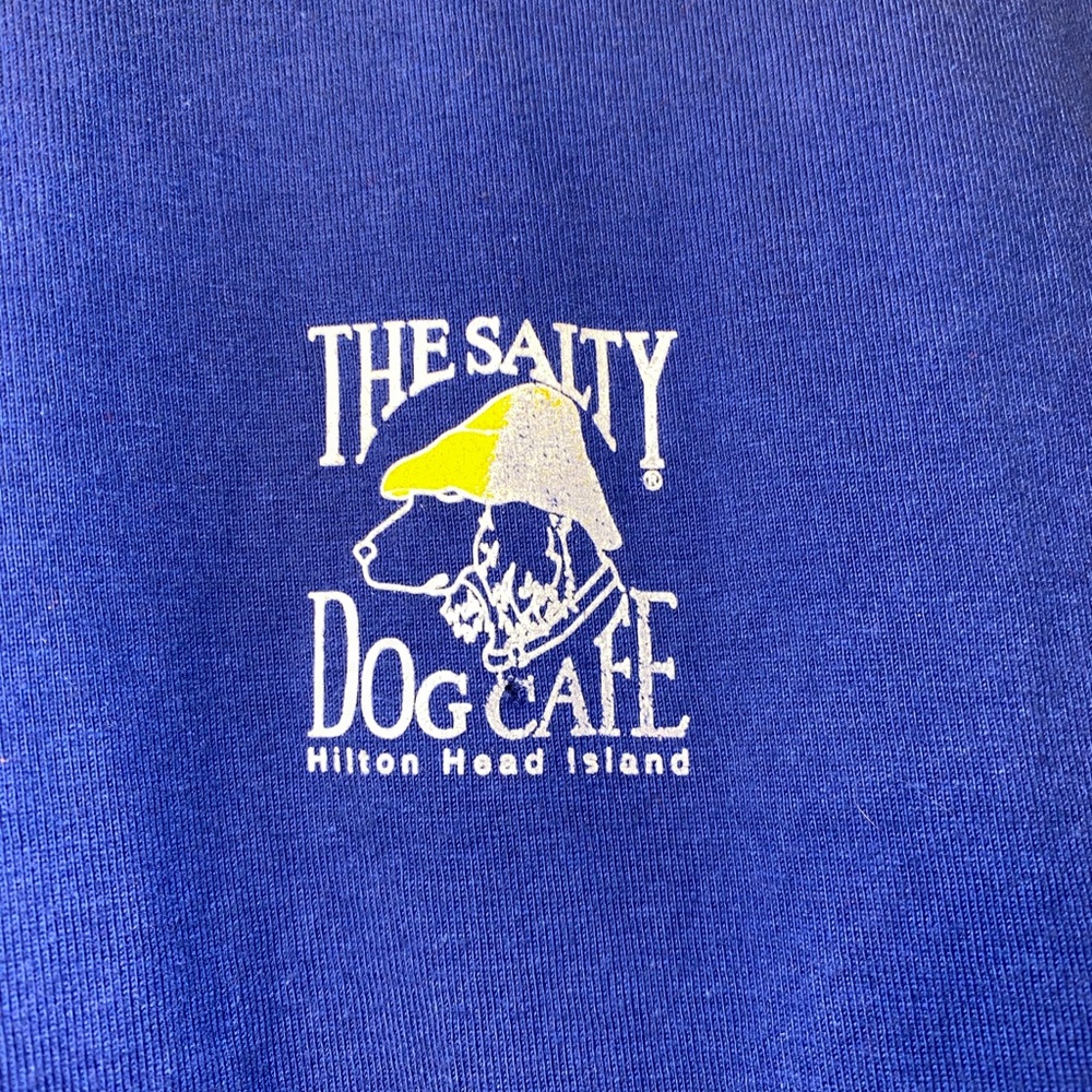 SALTY DOG CAFE MED M BLUE HILTON HEAD ISLAND HHI